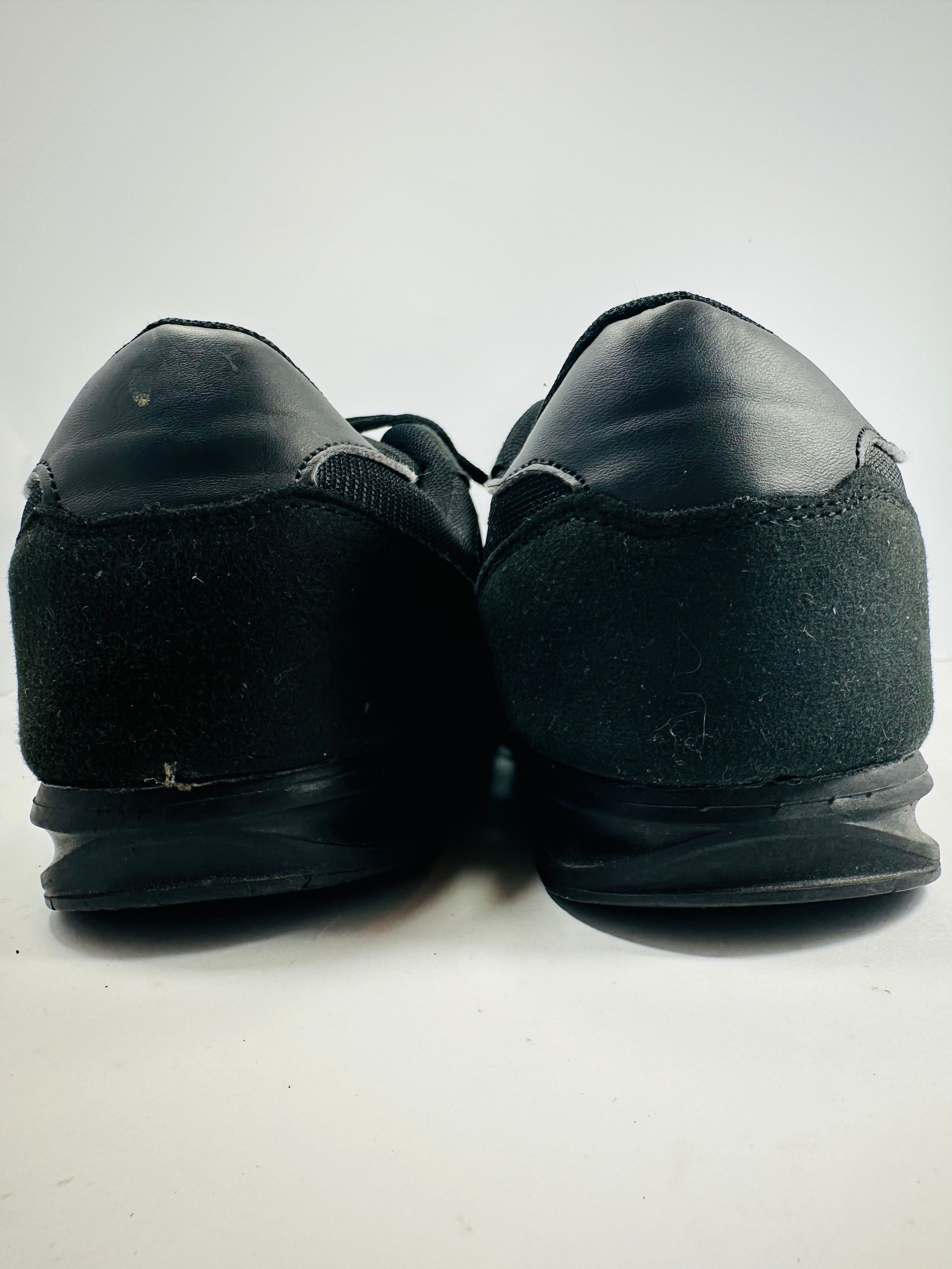 Dark Black Shadow Shoes